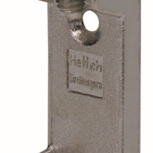 Schrankrohrlager für ovale Schrankrohre, Ø 15 / 30 mm, Zinkdruckguss vernickelt