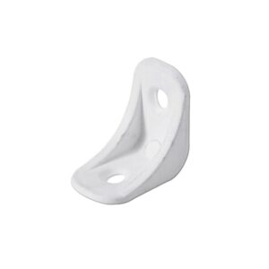 Kunststoffwinkel, 15 x 24 x 24 mm, Kunststoff, weiß