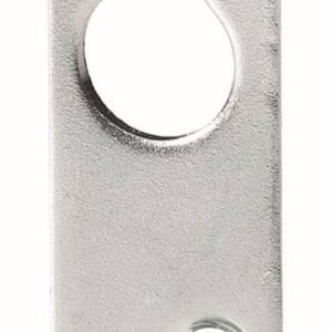 Schrankaufhänger mit Schlüssellochung, 60 x 15 x 1,5 mm, Stahl, verzinkt