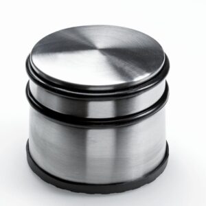 Türstopper, Ø 88/92 x 76 mm, Stahl, Edelstahl Optik