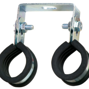 Doppelrohrschelle mit Bügel