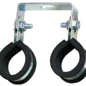 Doppelrohrschelle mit Bügel