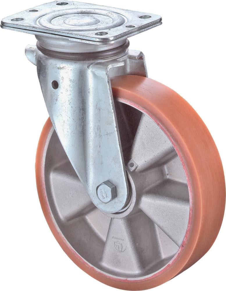 1781702 lenkrolle 125mm n100 b90 platte polyure guss kl n100 b90 129