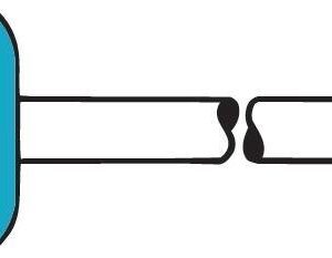 Blindniet Edelstahl A2/VAFlachrundkopf 4x8mm GESIPA