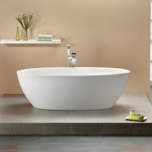 Freistehende Badewanne Latina, 1900x940/455mm, weiß