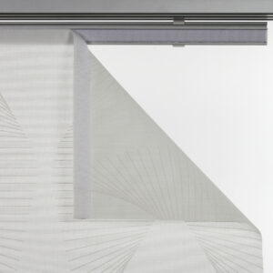 Flächenvorhang Stoff Malmö 60x245cm, Schiebevorhang