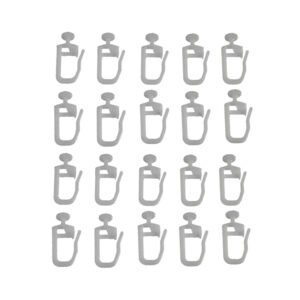 Gleiter Universal mit Faltenlegehaken Gardinenschiene