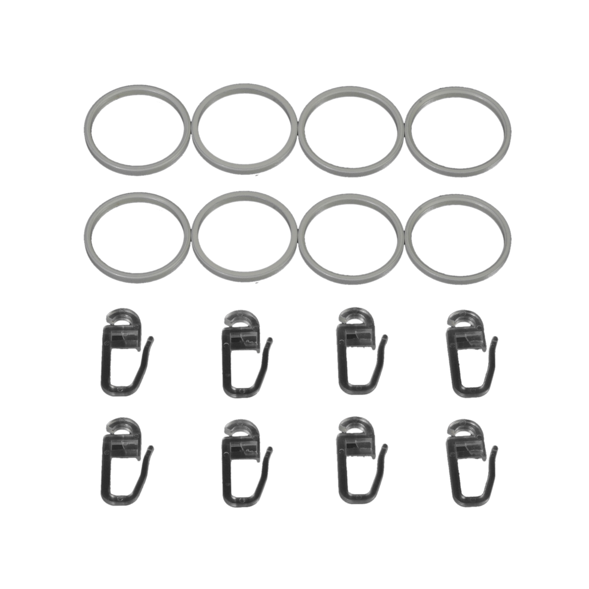 1797523 gardinenringe mit faltenlegehaken fuer gardinenstangen power 20