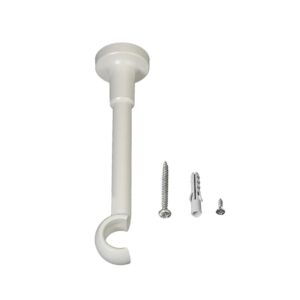 Träger für Gardinenstangen aus Kunststoff Como offen