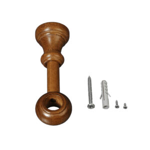 Träger für Gardinenstangen Flora 12 cm einläufig