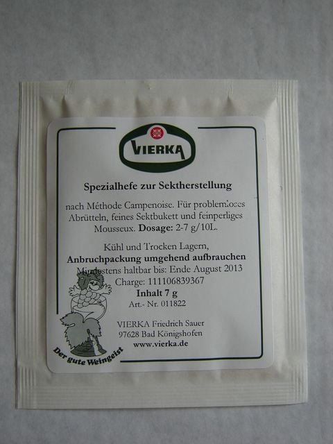 1819295 trockenhefe sekt fuer 7g