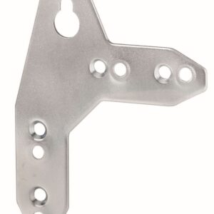 Schrankaufhänger Dreieck, 100 x 75 x 1,5 mm, Stahl, verzinkt