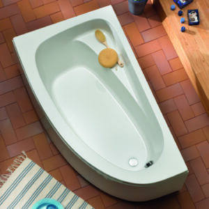 Badewanne Marina, Modell B, 1600x900/420mm, weiß