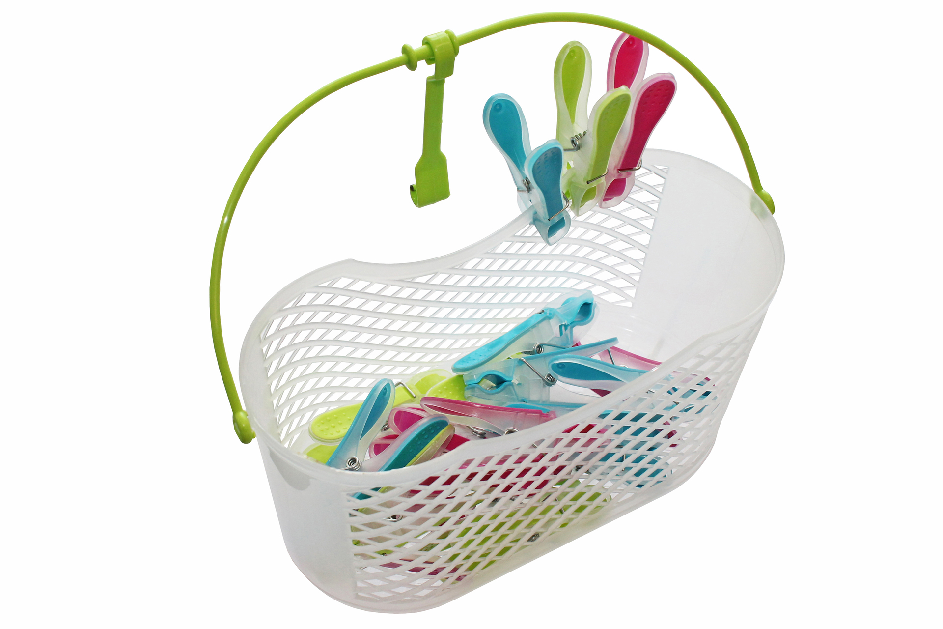 1842503 waescheklammerkorb mit 20 klammern