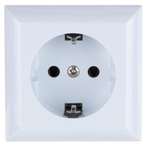 Steckdose PlanoLuxe Aufputz weiß