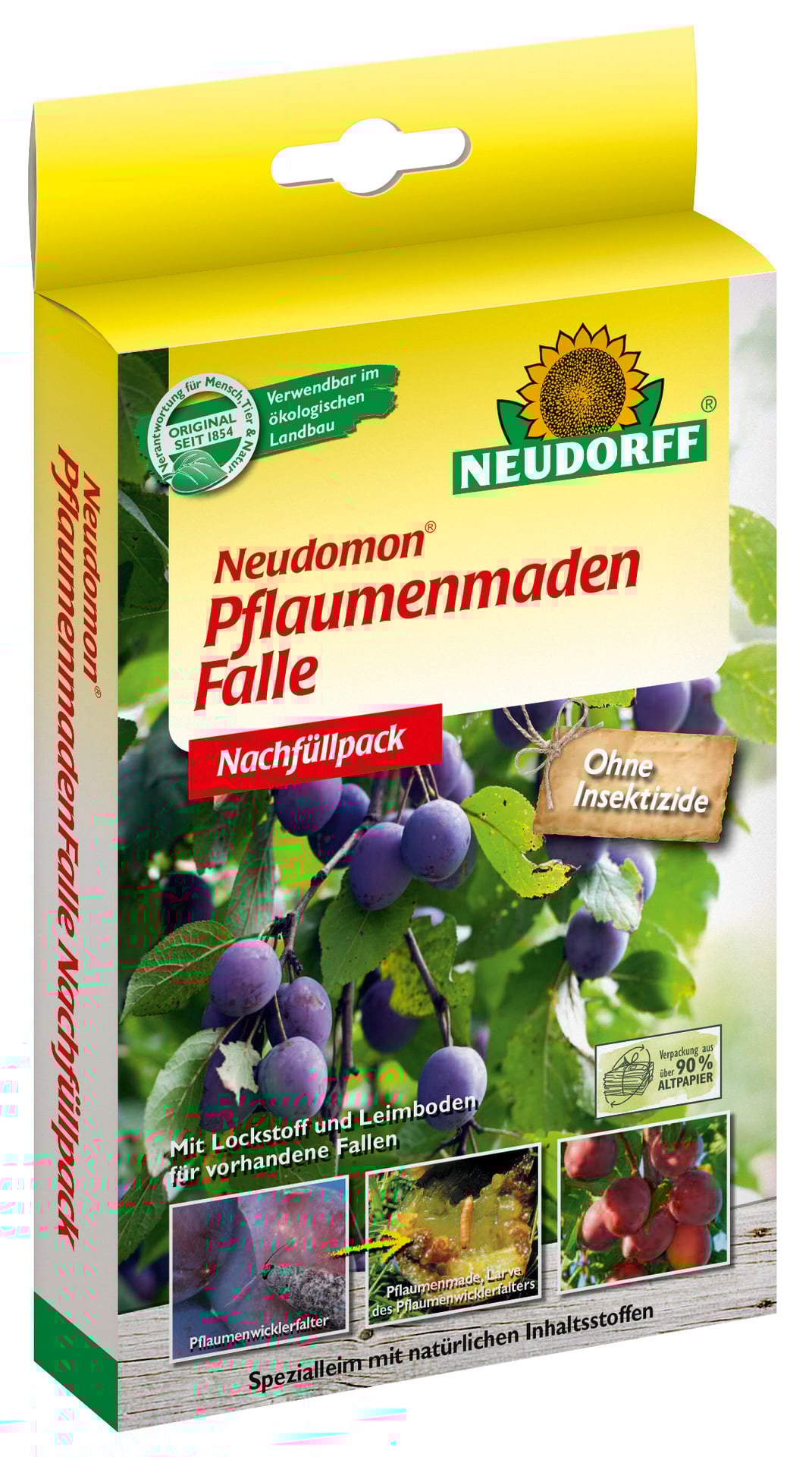 1889184 neudomon pflaumenmaden falle nachruestset