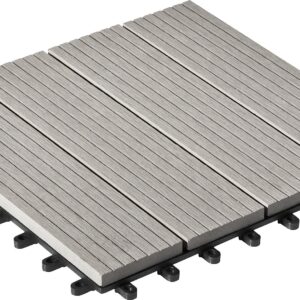 WPC-Fliese 30x30cm, 6er-Pack