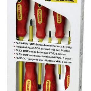 VDE Schraubendrehersatz 6-tlg. Schlitz u. Pozi