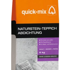 Naturstein-Teppich Abdichtung