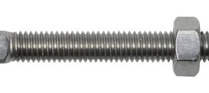 Schlossschraube Flachrundkopf mit Mutter