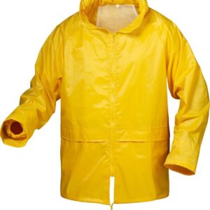 Regenjacke Nylon/Vinyl, Gr. 2XL, gelb