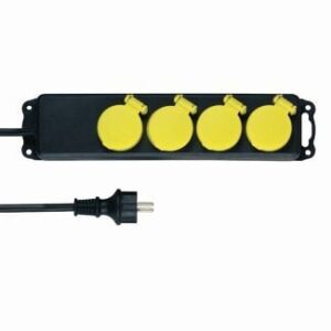 Steckdosenleiste spritzwassergeschützt Kindersicherung