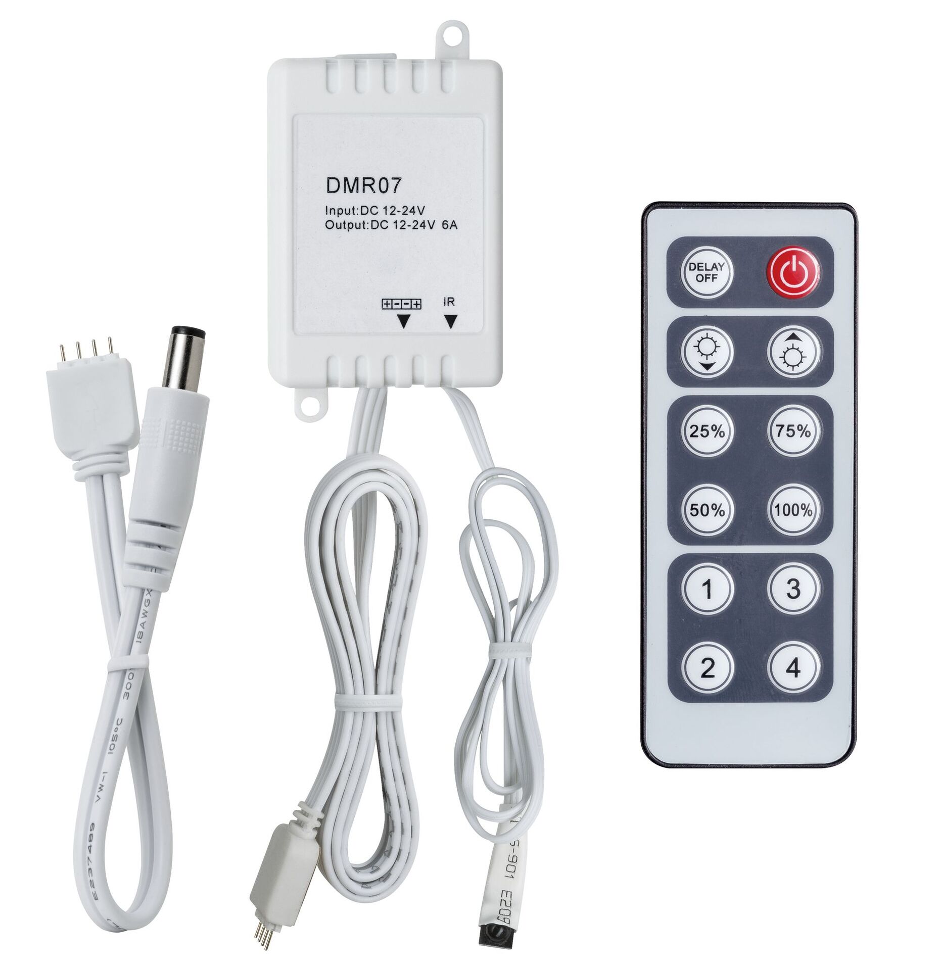 1925204 yourled dimm switch controller mit ir fernbedienung