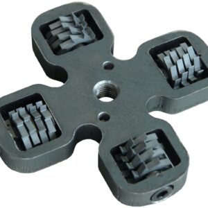 Drehkreuz mit 16 Frässternen