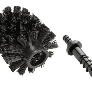 Ersatzbürste für WC-Garnituren mit Adapter schwarz