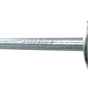 Stahlrillenstifte mit Scheibe