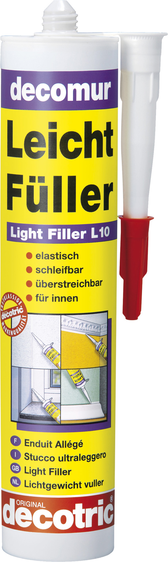 decomur Leichtfüller 310ml 1 decomur Leichtfüller 310ml