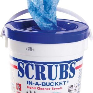 Scrubs-Reinigungstücher Eimer mit 72 Tücher