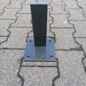 Pfostenträger für Posten WPC-Steckzaun