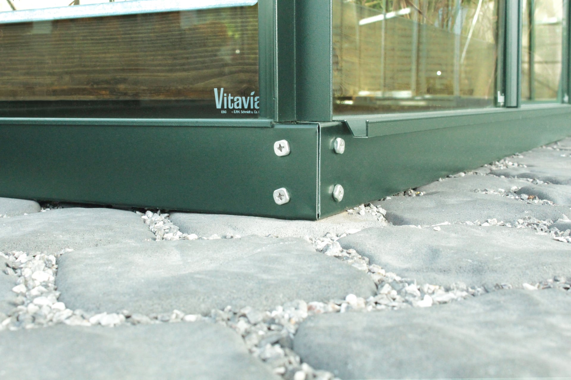 1961248 fundament fuer gewaechshaus ida