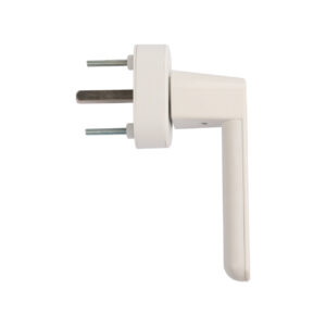 Sicherheits-Alarmgriff in Weiß für Fenster, Balkontüren und Terrassentüren