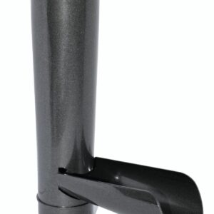 Wasserablaufklappe, anthrazit-metallic