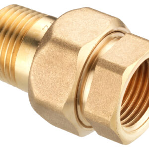 Messing-Verschraubung konisch