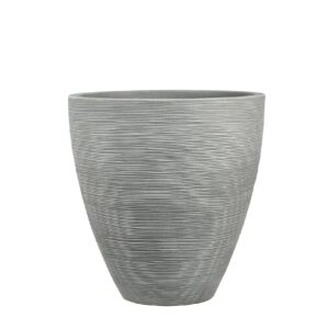 Topf mit Rillenoptik