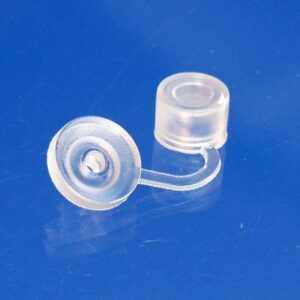 Dichtscheibe mit Schaft und Kappe für Acrylplatten