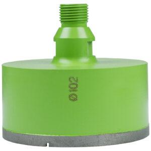 Diamant-Nass-Bohrkronen, R½", Ø 102 mm, Nutzlänge 40 mm