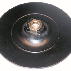 Kletthaftteller Kunststoff, M 14, Ø 123 mm