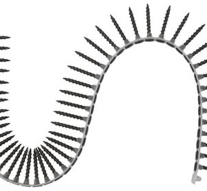 Schnellbauschraube Grobgewinde gegurtet phosphatiert
