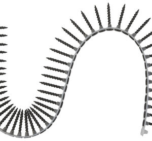 Schnellbauschraube Grobgewinde gegurtet phosphatiert