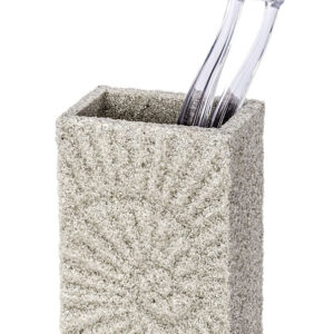 Zahnputzbecher Fossil, beige