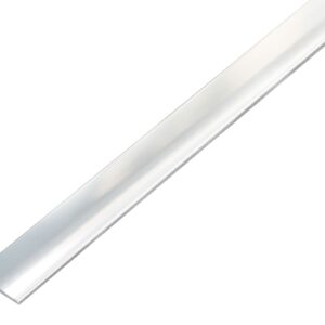 Flachstange - selbstklebend Aluminium