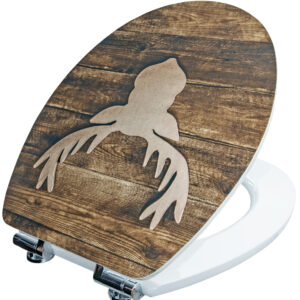 WC-Sitz Elch Holzkern