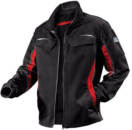 2098741 jacke pulsschlag schwarz rot