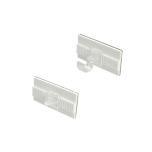 Klebehaken für Vitrage- und Cafehausstange