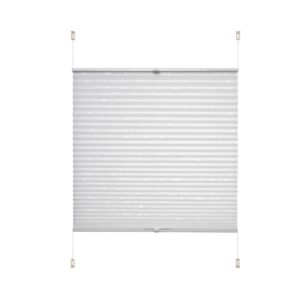 Klemmfix Plissee Ranke weiß, verspannt