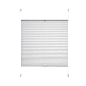 Klemmfix Plissee Ranke weiß, verspannt